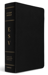 ESV Study Bible - Black Genuine Leather