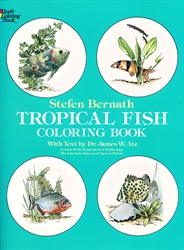 Tropical Fish - Coloring Book