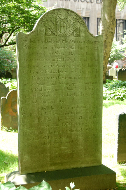 William Bradford's Grave