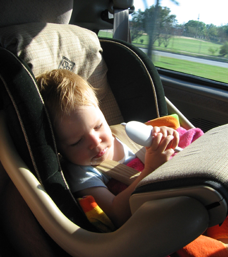 Joshua asleep