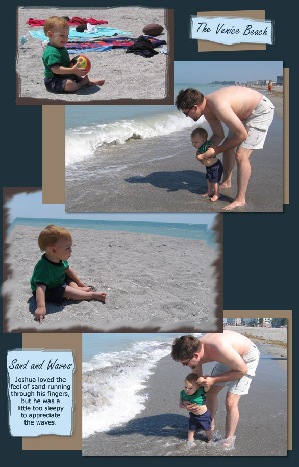 Joshua sand and waves