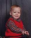 Joshua's One Year Portraits