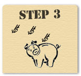step 3: you get paid