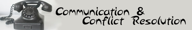 Communication & Conflict Resolution