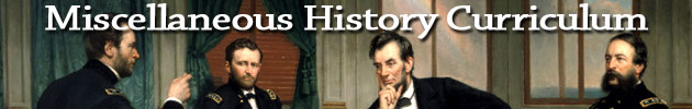 Miscellaneous History Curriculum