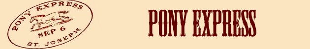 Pony Express (1860-1861)