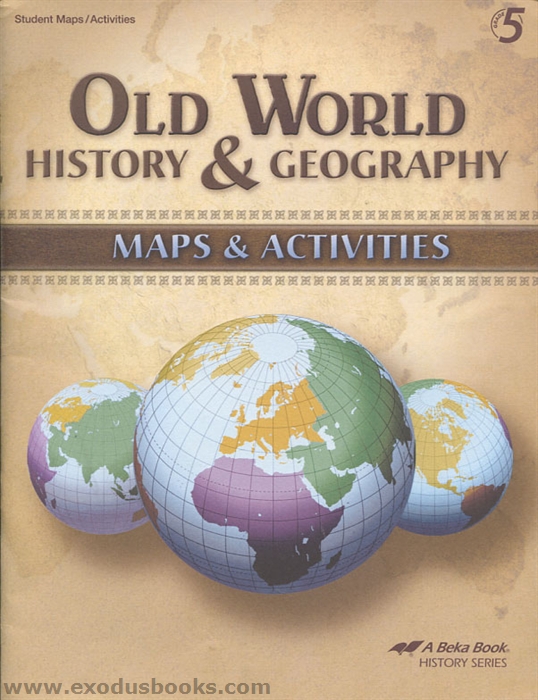 Old World History & Geography Map Skills Book Exodus Books