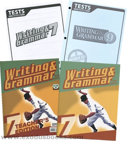 BJU Writing and Grammar 8 Teacher Edition with CD, Tests and Test Key BJU Writing and Grammar 8 Teacher Edition with CD, Tests and Test Key