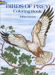Birds of Prey - Coloring Book