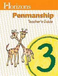 Horizons Penmanship 3 - Teacher's Guide