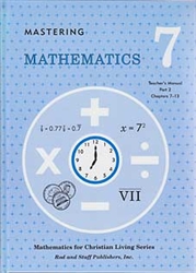 Rod & Staff Math 7 - Teacher's Manual Part 2