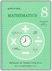 Rod & Staff Math 8 - Teacher's Manual Part 1