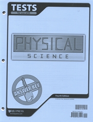 Physical Science - Tests Answer Key (really old)
