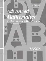 Saxon Advanced Mathematics - Test Forms
