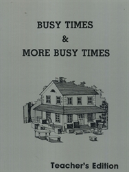 Busy Times and More Busy Times - Teacher Edition