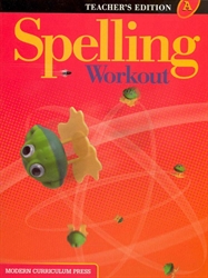Spelling Workout A - Teacher Edition