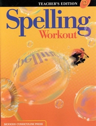 Spelling Workout D - Teacher Edition