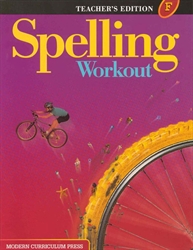 Spelling Workout F - Teacher Edition