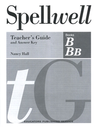 Spellwell B & Bb - Teacher's Guide and Answer Key