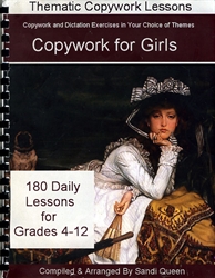 Thematic Copywork Lessons: Copywork for Girls