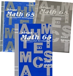 Saxon Math 65 - Home Study Kit (old)