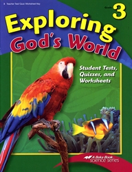 Exploring God's World - Test/Quiz Key (old)