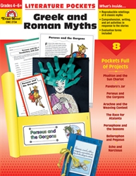 Literature Pockets: Greek & Roman Myths 4-6+