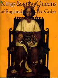 Kings and Queens of England to Color