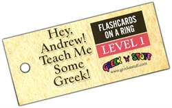 Hey, Andrew! Teach Me Some Greek! 1 - Flashcards