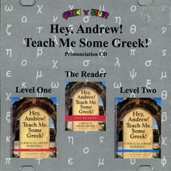 Hey, Andrew! Teach Me Some Greek! 1-2 - Pronunciation CD - Exodus Books