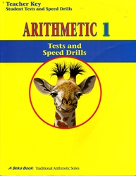 Arithmetic 1 - Tests/Speed Drills Key (really old)