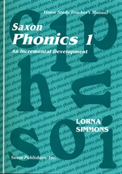 Saxon Phonics 1 - Home Study Teacher's Manual