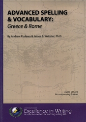 Advanced Spelling & Vocabulary Volume 2 - CD