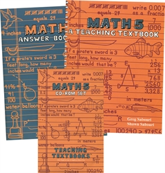 Teaching Textbooks Math 5 - Complete Set