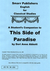 This Side of Paradise - Student's Companion