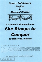 She Stoops to Conquer - Student's Companion