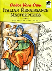 Color Your Own Italian Renaissance Masterpieces