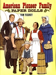American Pioneer Family - Paper Dolls
