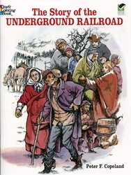 Story of the Underground Railroad - Coloring Book
