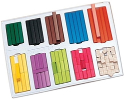 Cuisenaire Rods Small Group Set (in tray)