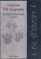Trail Guide to U.S. Geography - Student Notebook CD-ROM