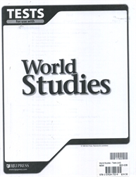 World Studies - Tests (really old)