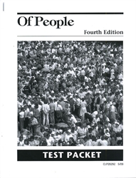 Of People - Tests