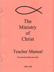 Ministry of Christ - Answer Key