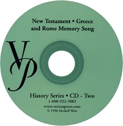 New Testament, Greece and Rome - Song CD