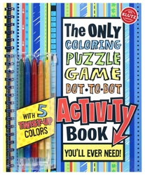 Only Coloring, Puzzle, Dot-to-Dot, Activity Book You'll Ever Need