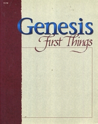 Genesis: First Things (old)