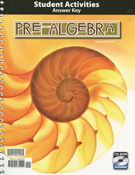 Pre-Algebra - Student Activities Teacher Edition (old)