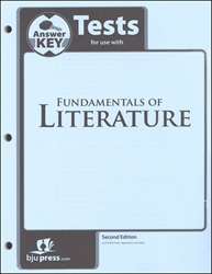 Fundamentals of Literature - Tests Answer Key