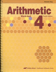 Arithmetic 4 - Answer Key (old)